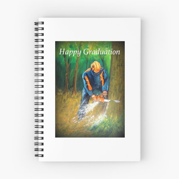 Item preview, Happy Graduation Arborist Tree Surgeon designed and sold by Gordon Lavender.