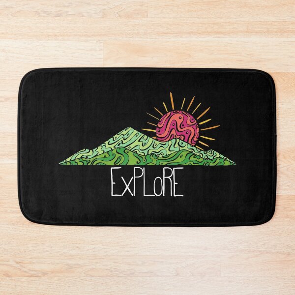 Item preview, “Explore” Mountain and Sun designed and sold by Ben McKenzie.