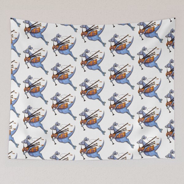 Item preview, Piperoo!!!    Bagpipe Playing Kangaroo Jumps by Playing The  Pipes designed and sold by Rick Paller.