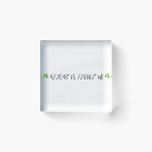 Item preview, Holyoke, MA Coordinates  designed and sold by Ellierwestcott.