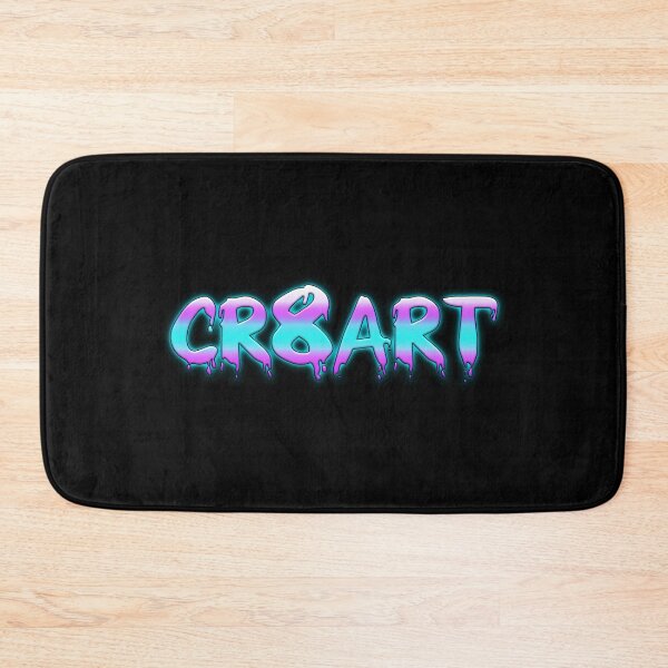 Item preview, Create Art! - Pink, Blue on Black designed and sold by LaRoach Digital Arts.