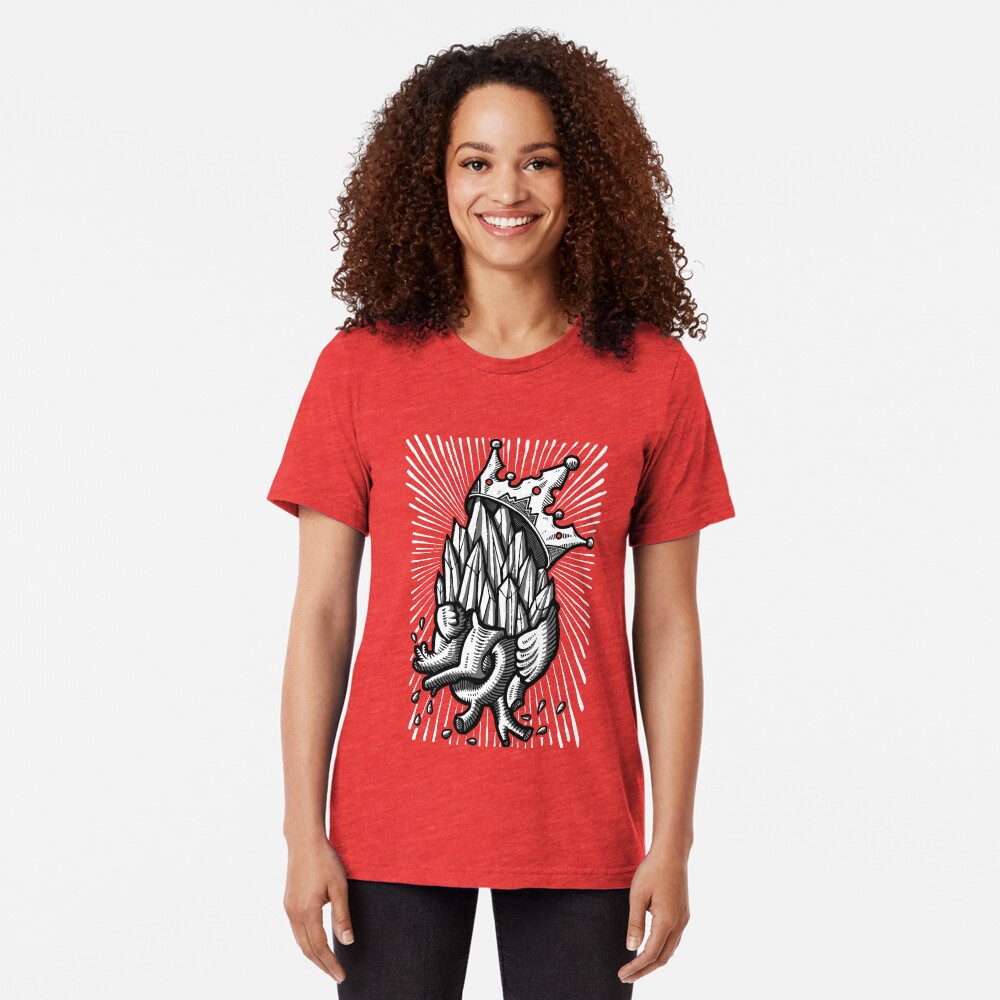 Diamond Heart Tri-blend T-Shirt