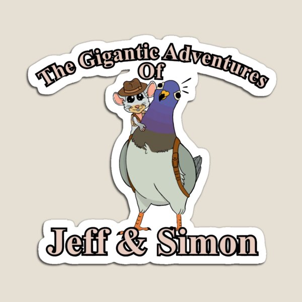 Item preview, The Gigantic Adventures of Jeff and Simon designed and sold by fateofisen.
