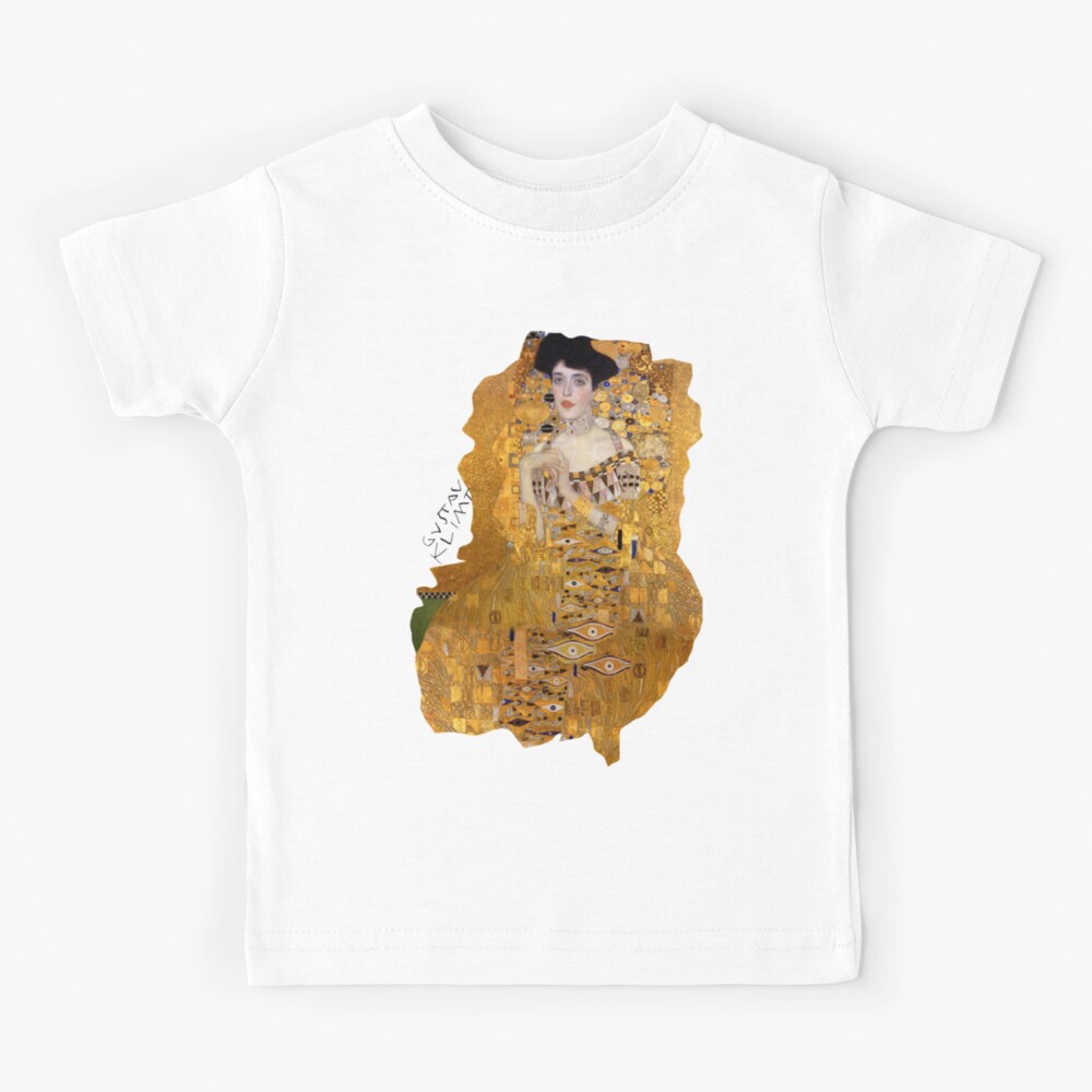 Portrait Of Adele Bloch Bauer, Gustav Klimt (by ACCI) Kids T