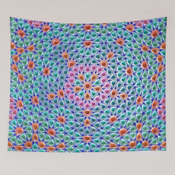 Item preview, Pentagon Islamic Geometric Flower Pattern designed and sold by Girih.