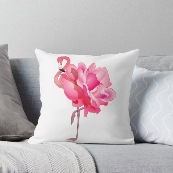 Aperçu de l'œuvre Flamingo Rose Flamant Rose et Fleur créée et vendue par Tammy Winand Arts.