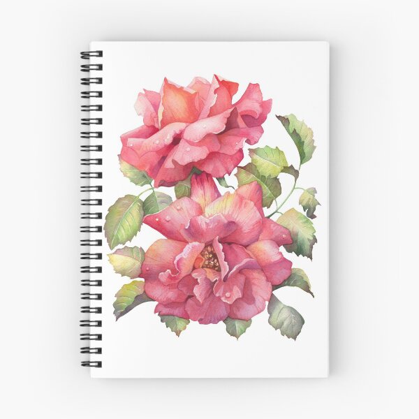 Item preview, Coral Roses in Bloom designed and sold by Anna Bucciarelli.