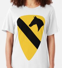 1st Cavalry Division Slim Fit T-Shirt