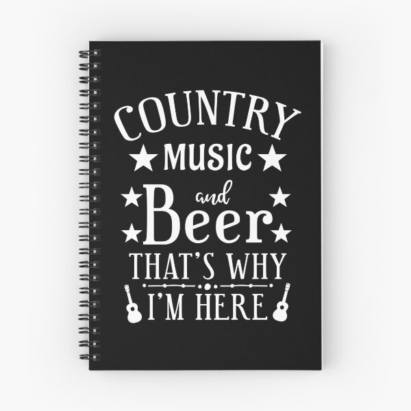 Item preview, Country Music And Beer That's Why I'm Here designed and sold by ThreadsNouveau.