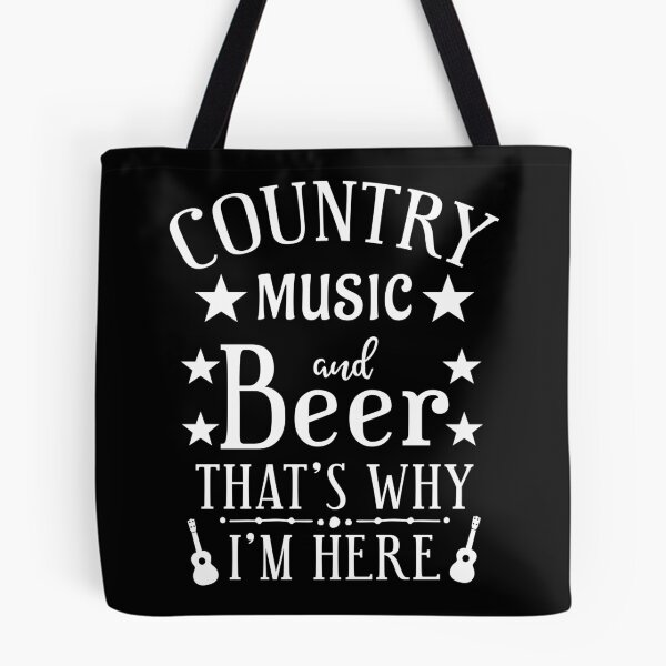 Item preview, Country Music And Beer That's Why I'm Here designed and sold by ThreadsNouveau.