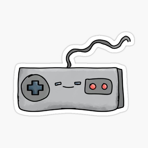Friendly Game Controller Sticker