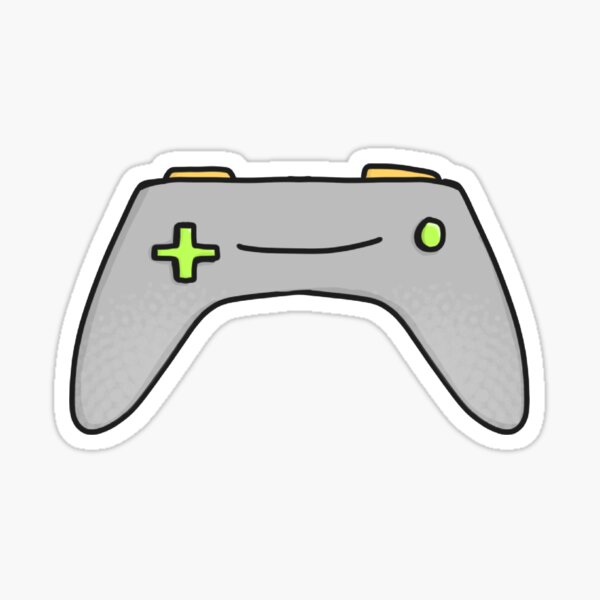 Winking Game Controller Sticker
