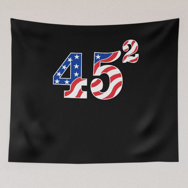 Item preview, Trump 45 squared 2020 second Presidential Term designed and sold by Tetete.