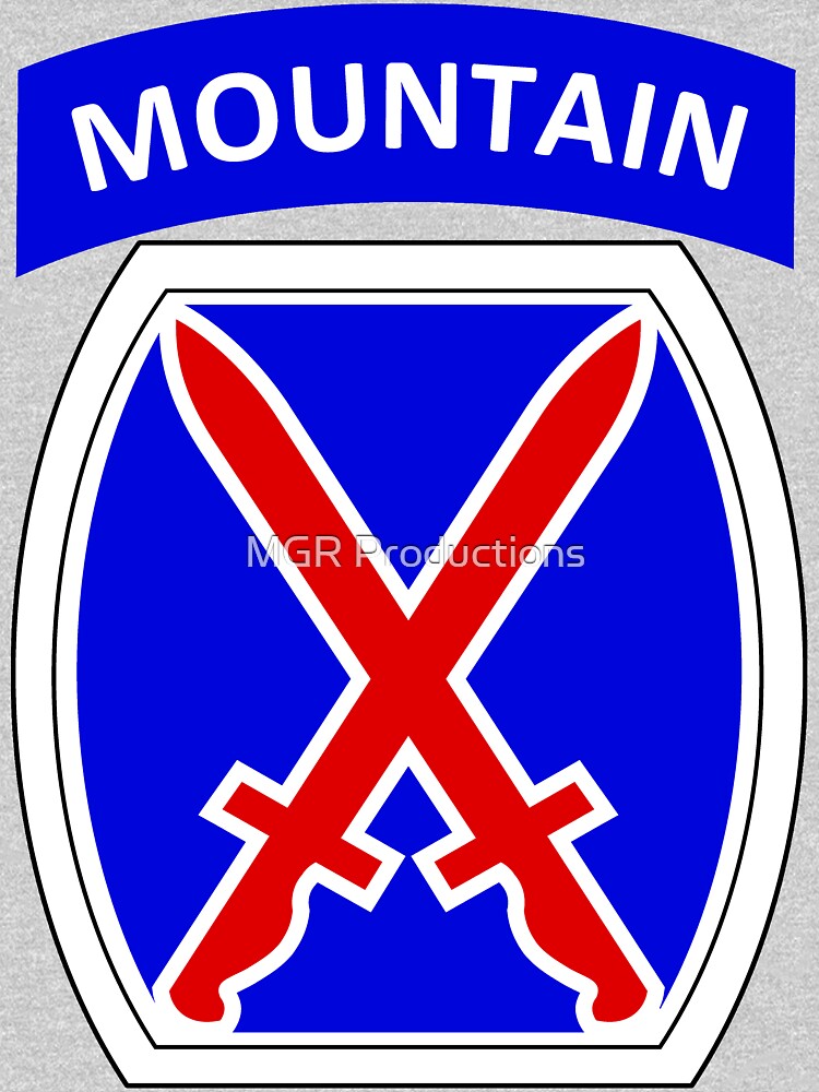 10th Mountain Division Logo by Quatrosales