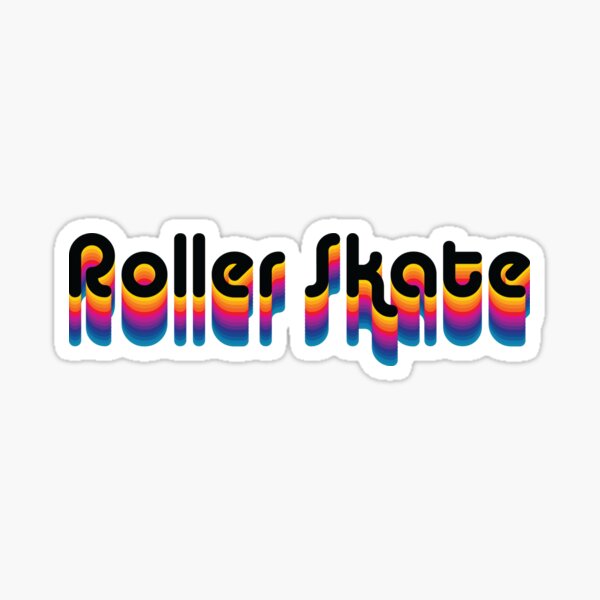 Item preview, Roller Skate Sticker designed and sold by August Medema.