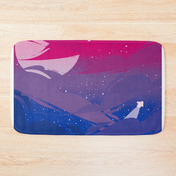 Item preview, Bi Pride Clouds designed and sold by screaming-pine.