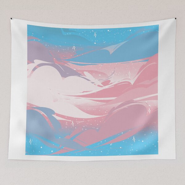Item preview, Trans Pride Clouds designed and sold by screaming-pine.