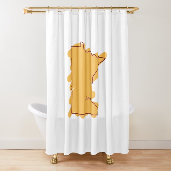 Minnesota Is My Home State Shower Curtain