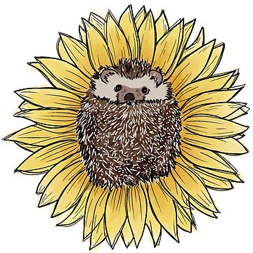 Artwork thumbnail, Spiky Sunflower by mkullen28