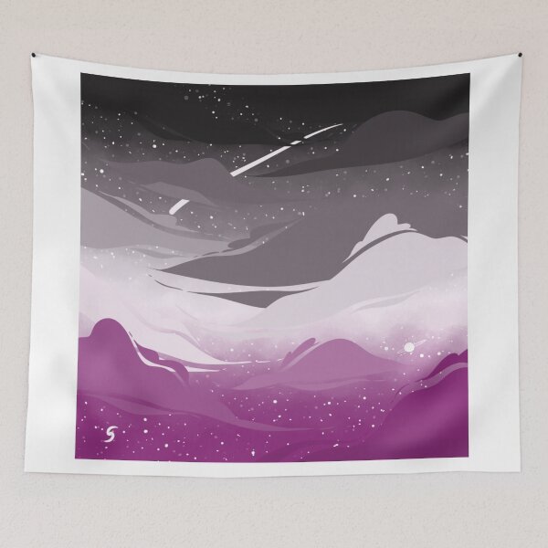 Item preview, Ace Pride Clouds designed and sold by screaming-pine.