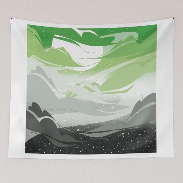 Item preview, Aro Pride Clouds designed and sold by screaming-pine.