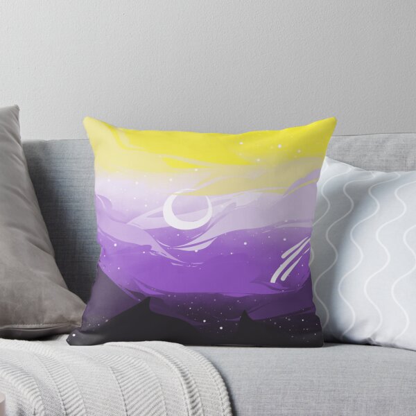 Item preview, Nonbinary Pride Clouds designed and sold by screaming-pine.