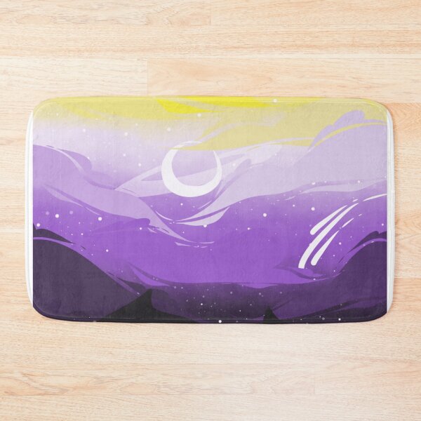 Item preview, Nonbinary Pride Clouds designed and sold by screaming-pine.