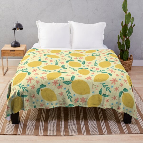 Item preview, Limones de verano en amarillo designed and sold by latheandquill.
