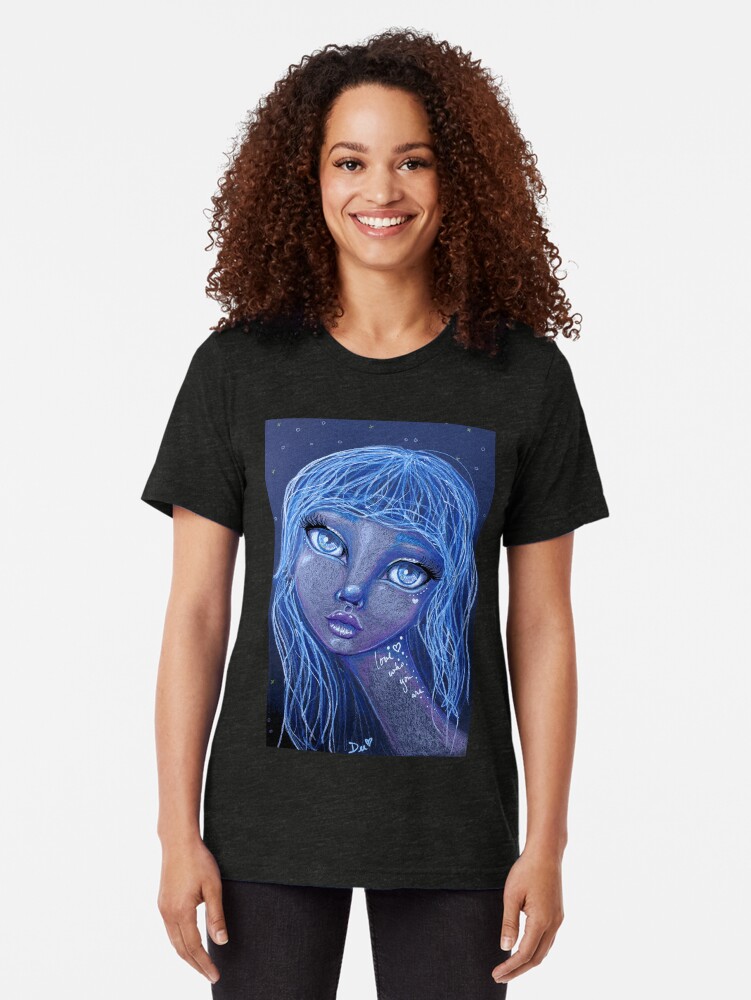 Alternate view of Love Who You Are Tri-blend T-Shirt