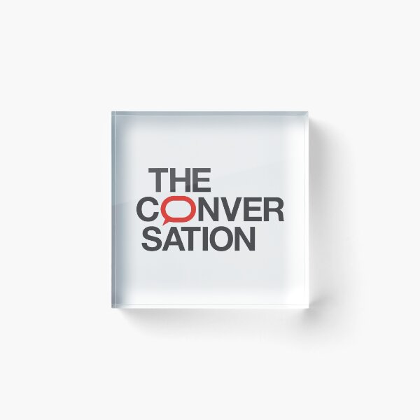 Item preview, The Conversation Triple stacked logo designed and sold by TheConversation.