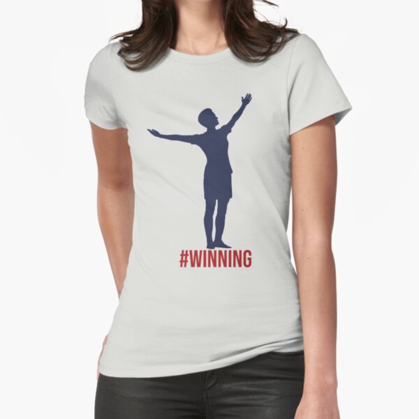 Megan Rapinoe - #Winnning Red, White, and Blue Fitted T-Shirt