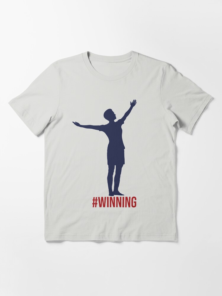 Alternate view of Megan Rapinoe - #Winnning Red, White, and Blue Essential T-Shirt