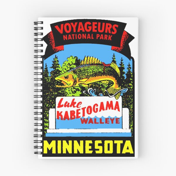 Item preview, Voyageurs National Park Lake Kabetogama Vintage Travel Decal designed and sold by hilda74.