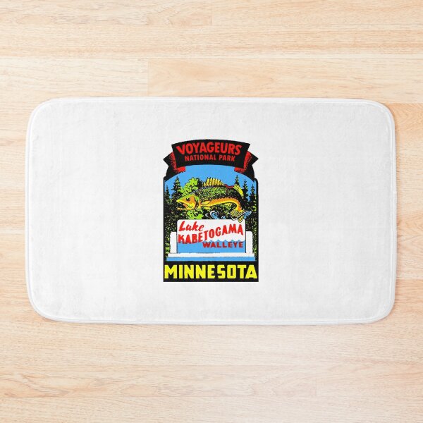 Item preview, Voyageurs National Park Lake Kabetogama Vintage Travel Decal designed and sold by hilda74.