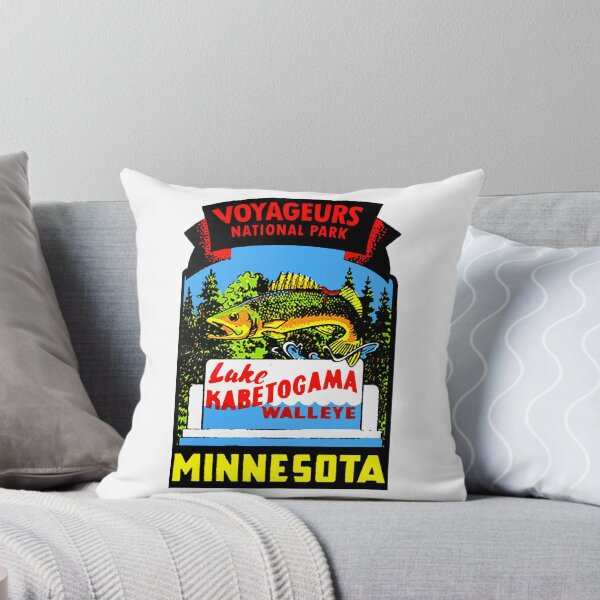 Item preview, Voyageurs National Park Lake Kabetogama Vintage Travel Decal designed and sold by hilda74.