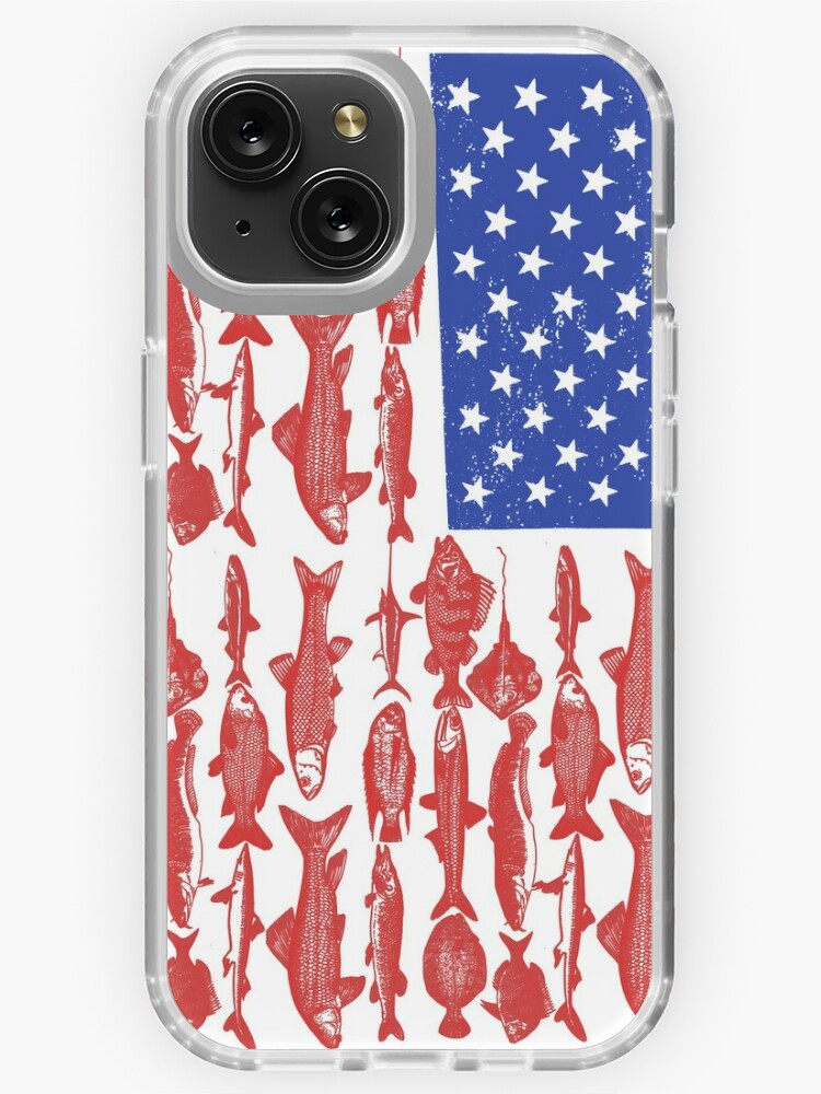  iPhone 11 Pro Bass Fishing Pole American Flag