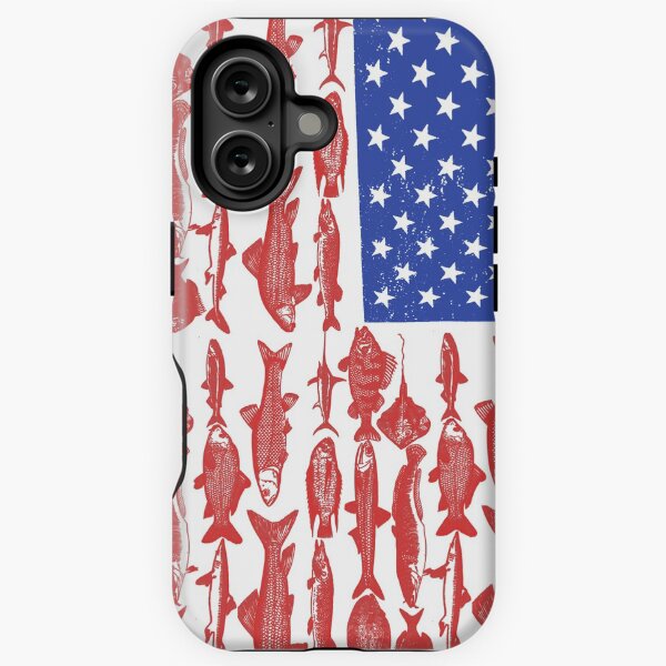 Item preview, American Flag Fishing Design designed and sold by gbingo.