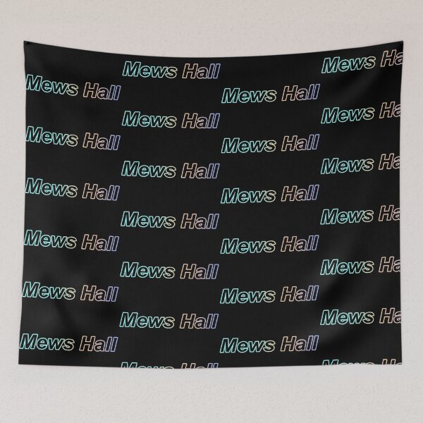 Item preview, Mews Hall – teal/blue designed and sold by dalvago.