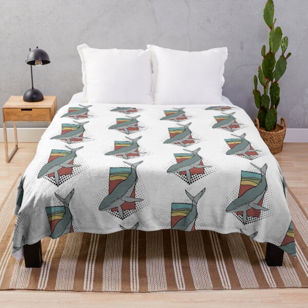 Item preview, Vintage Retro Hip Whale Tattoo designed and sold by SmartAndPunny.