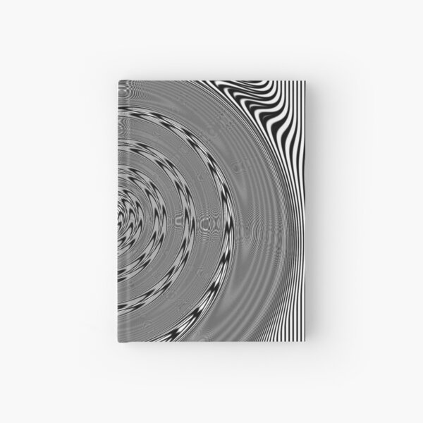 #Illusions gif, #abstract, #design, #pattern, art, illustration, twirl, hypnosis, twist, target, spiral Hardcover Journal