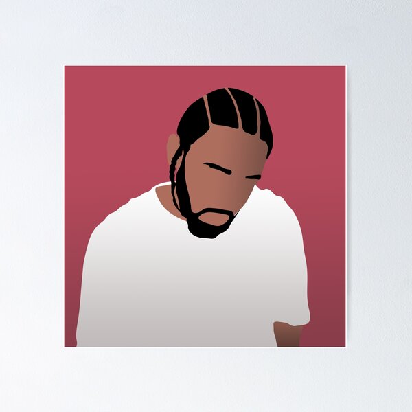Aperçu de l'œuvre Kendrick Lamar DAMN couverture de l'album créée et vendue par ernest0.
