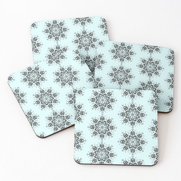 Item preview, PATTERN 25 LIGHT CYAN designed and sold by PetsandBeyond.