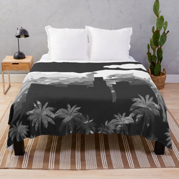 Item preview, Los Angeles CityScape Black and White designed and sold by Padaya.
