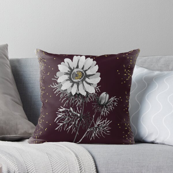 Item preview, Daisy in Black, White and Faux Gold designed and sold by Rosalie Scanlon.