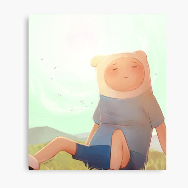 Soft Finn Metal Print