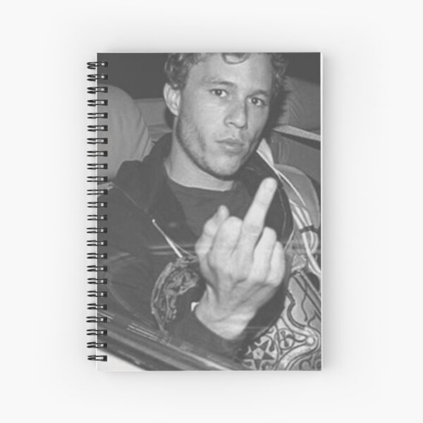 jeune Heath Ledger Cahier à spirale