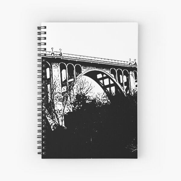 Colorado Street Bridge, Pasadena, California Spiral Notebook