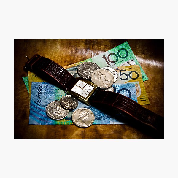 Time is money ~ Sold One of these WOOHOO! Photographic Print