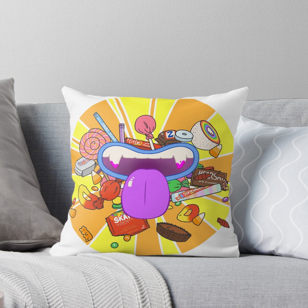 Item preview, Throw Pillow designed and sold by MisMess.