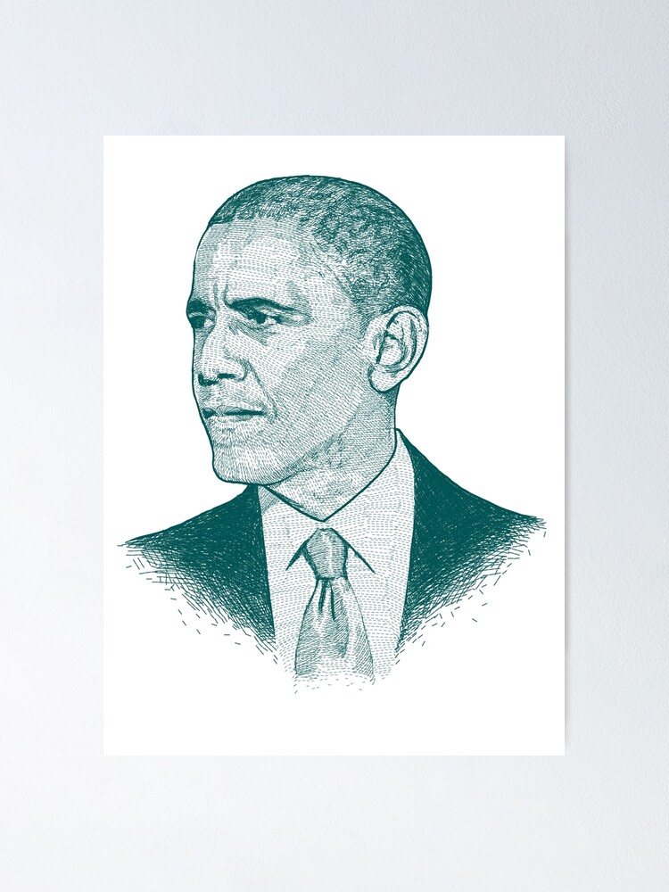 Alternate view of Obama Poster